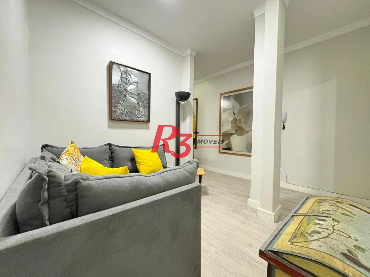 Apartamento com 2 dormitórios para alugar, 64 m² por R$ 5.500,02/mês - Boqueirão - Santos/SP
