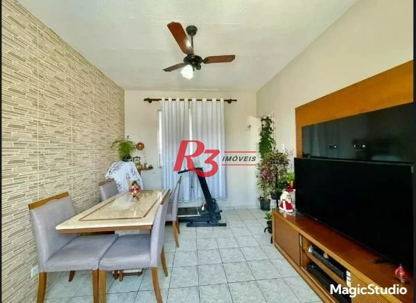 Apartamento com 2 dormitórios à venda, 73 m² por R$ 400.000,00 - Gonzaga - Santos/SP