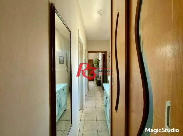 Apartamento com 2 dormitórios à venda, 73 m² por R$ 400.000,00 - Gonzaga - Santos/SP