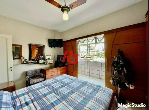 Apartamento com 2 dormitórios à venda, 73 m² por R$ 400.000,00 - Gonzaga - Santos/SP