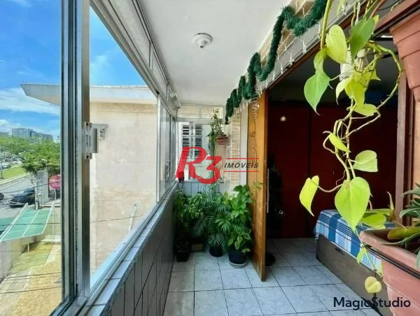 Apartamento com 2 dormitórios à venda, 73 m² por R$ 400.000,00 - Gonzaga - Santos/SP