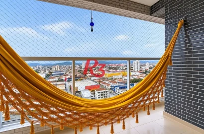 Apartamento com 2 dormitórios à venda, 59 m² por R$ 535.000,00 - Vila Matias - Santos/SP