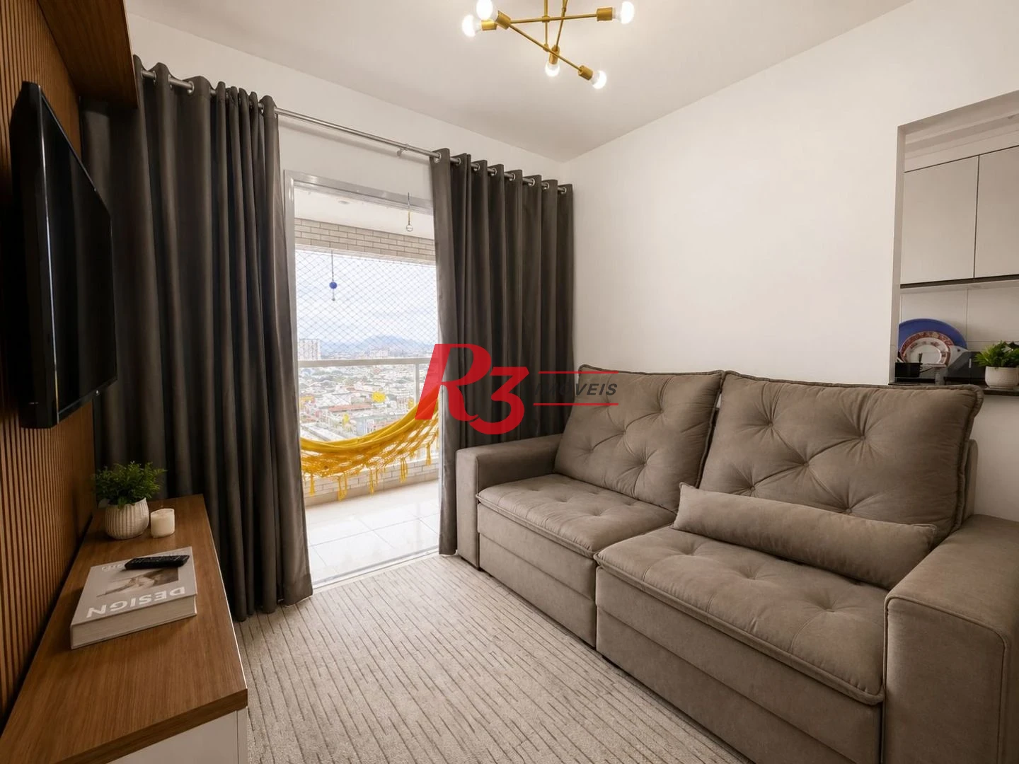 Apartamento com 2 dormitórios à venda, 59 m² por R$ 535.000,00 - Vila Matias - Santos/SP
