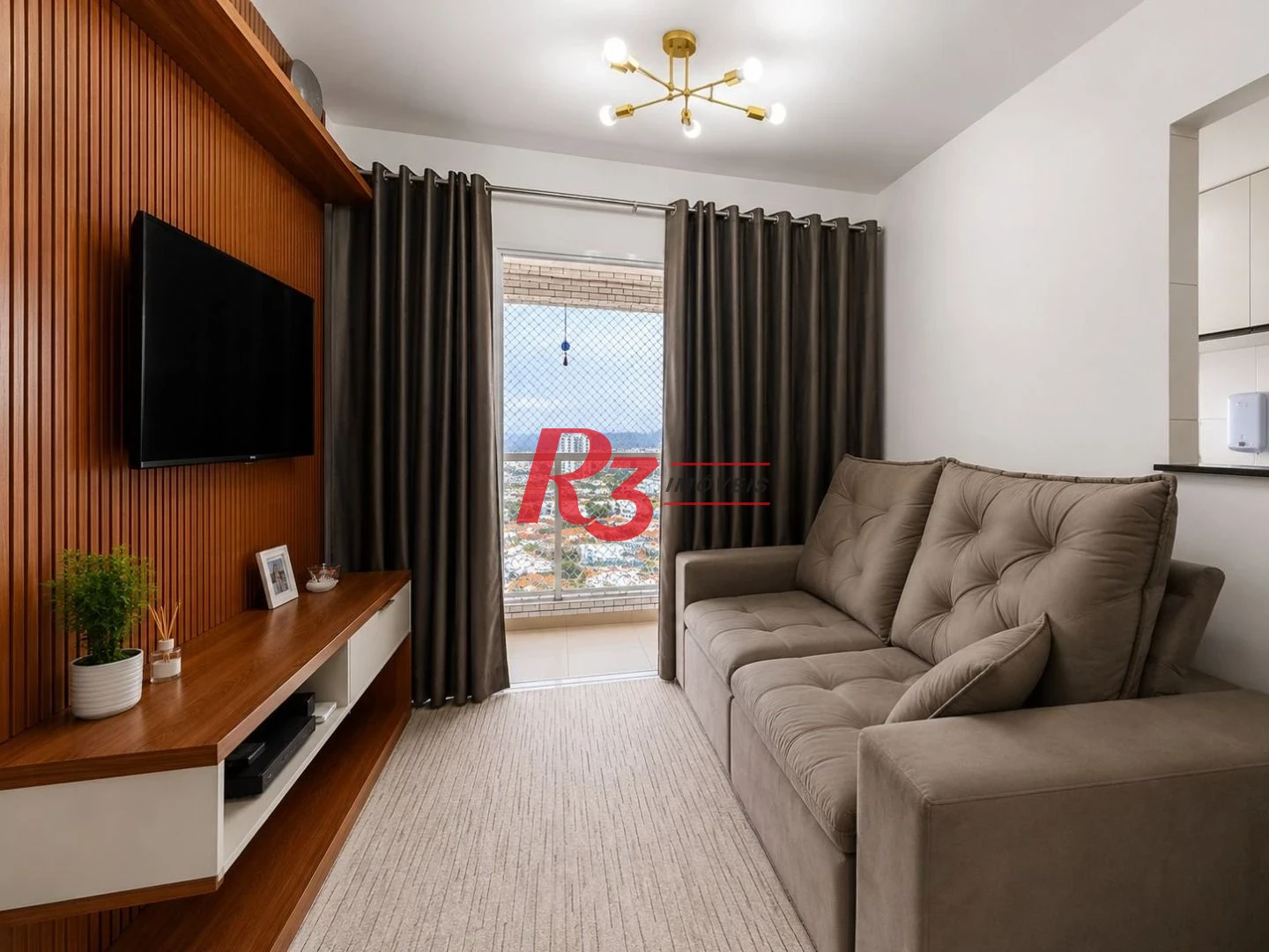 Apartamento com 2 dormitórios à venda, 59 m² por R$ 535.000,00 - Vila Matias - Santos/SP