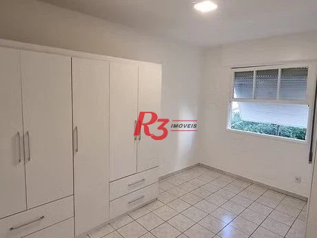 Apartamento com 3 dormitórios para alugar, 202 m² por R$ 6.968,36/mês - Embaré - Santos/SP
