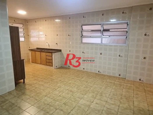 Apartamento com 3 dormitórios para alugar, 202 m² por R$ 6.968,36/mês - Embaré - Santos/SP