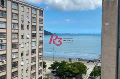 Apartamento com 3 dormitórios à venda, 122 m² por R$ 1.300.000,00 - Embaré - Santos/SP