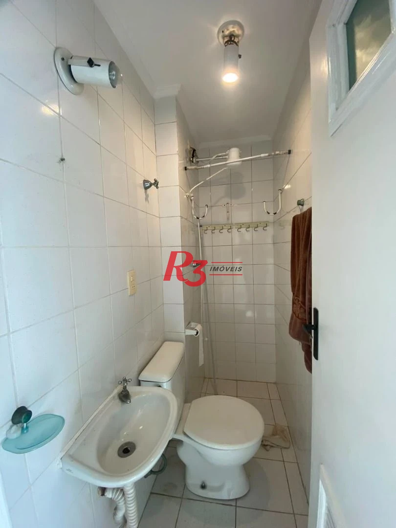 Apartamento com 3 dormitórios à venda, 122 m² por R$ 1.300.000,00 - Embaré - Santos/SP