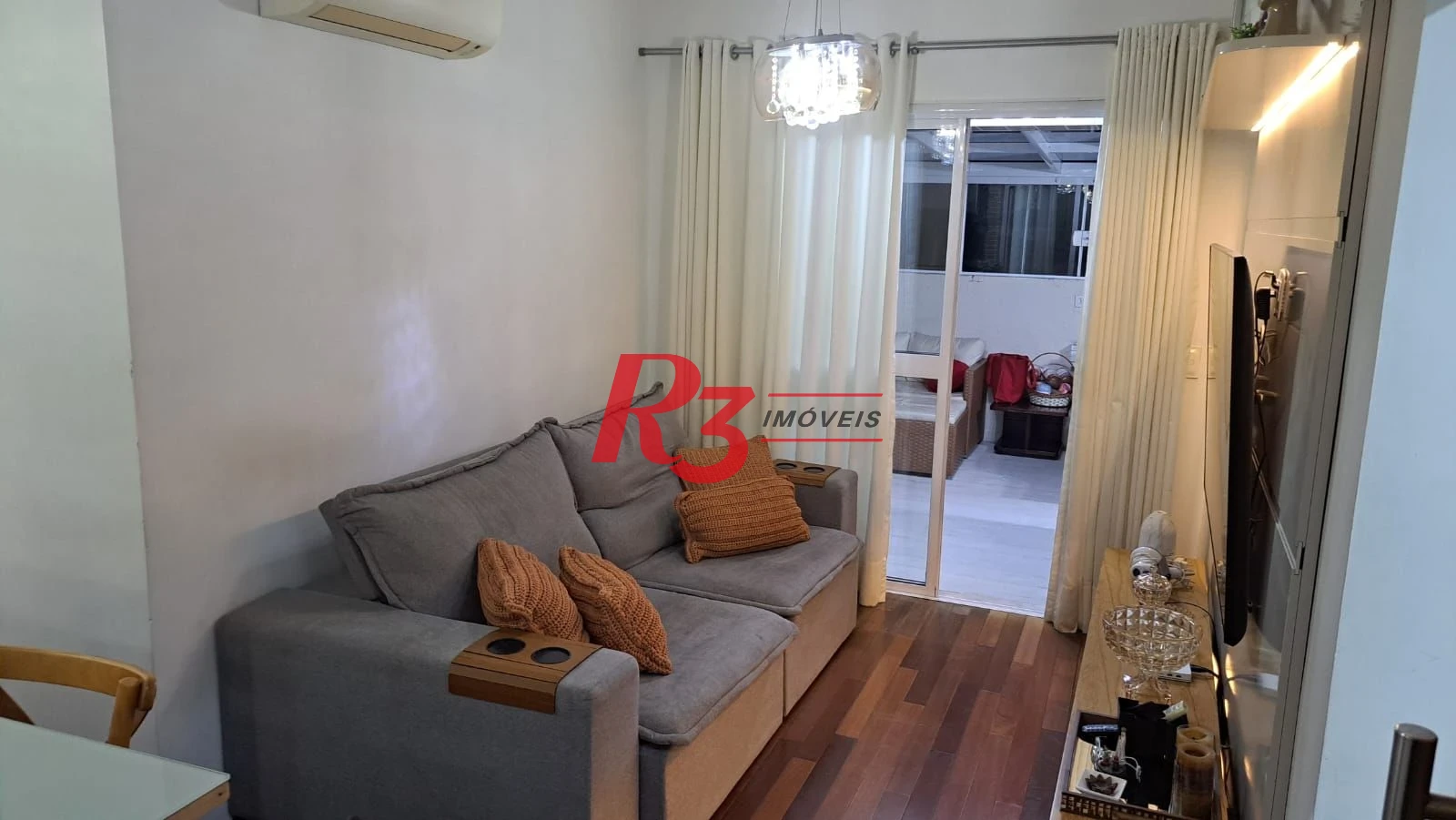 Apartamento Garden com 2 dormitórios à venda, 104 m² por R$ 1.100.000,00 - Gonzaga - Santos/SP