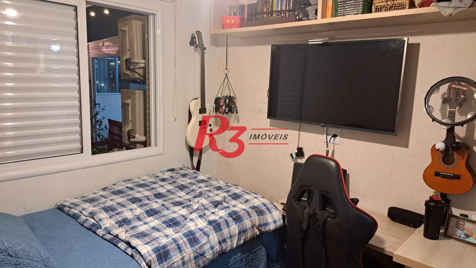 Apartamento Garden com 2 dormitórios à venda, 104 m² por R$ 1.100.000,00 - Gonzaga - Santos/SP