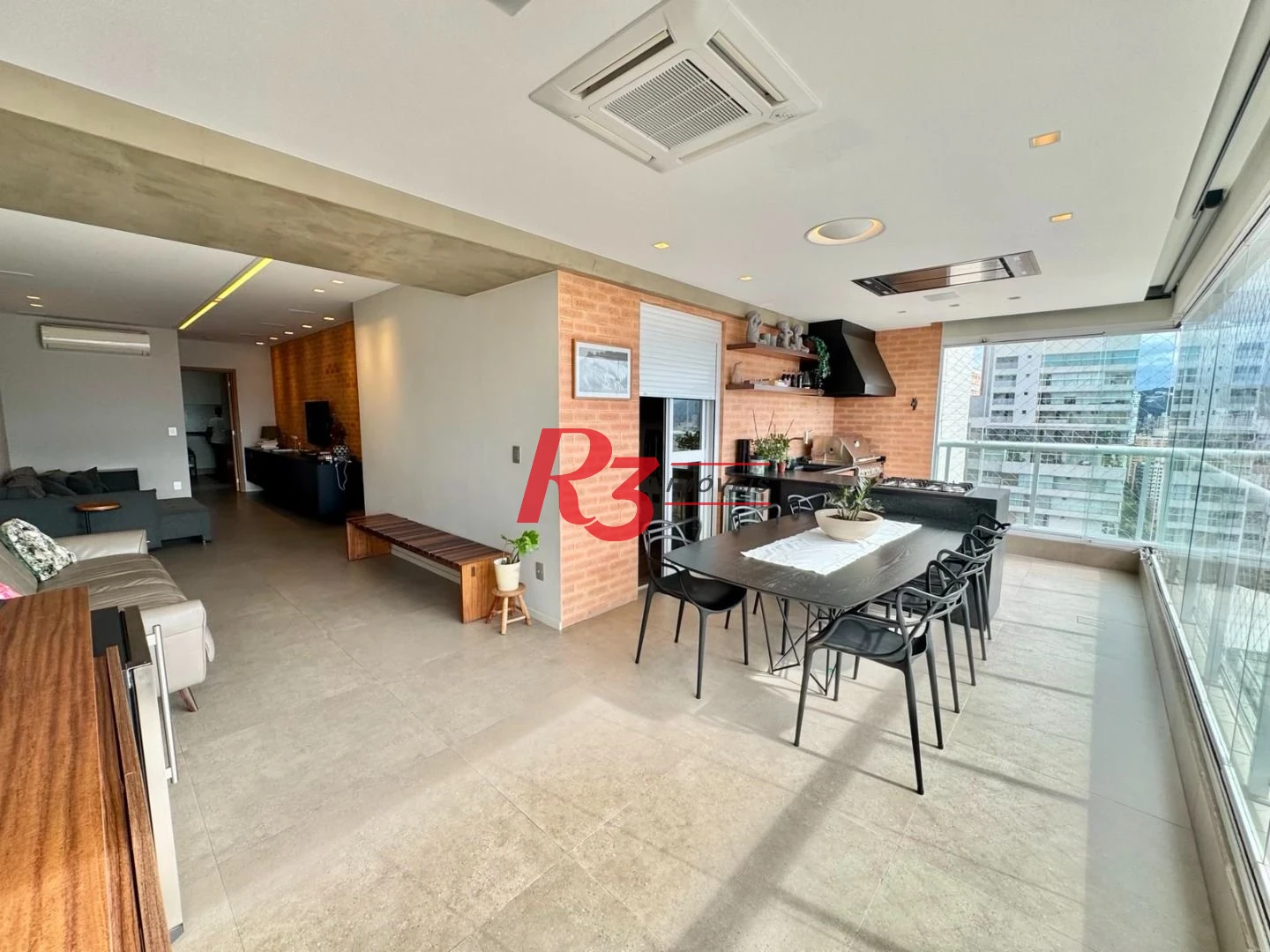 Apartamento com 3 dormitórios à venda, 127 m² por R$ 2.300.000,00 - Boqueirão - Santos/SP
