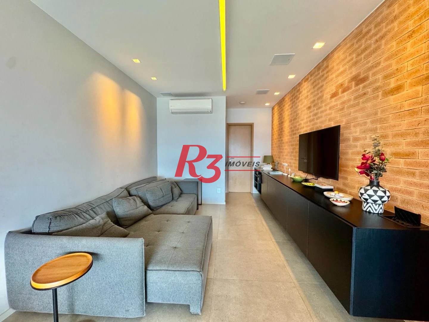 Apartamento com 3 dormitórios à venda, 127 m² por R$ 2.300.000,00 - Boqueirão - Santos/SP
