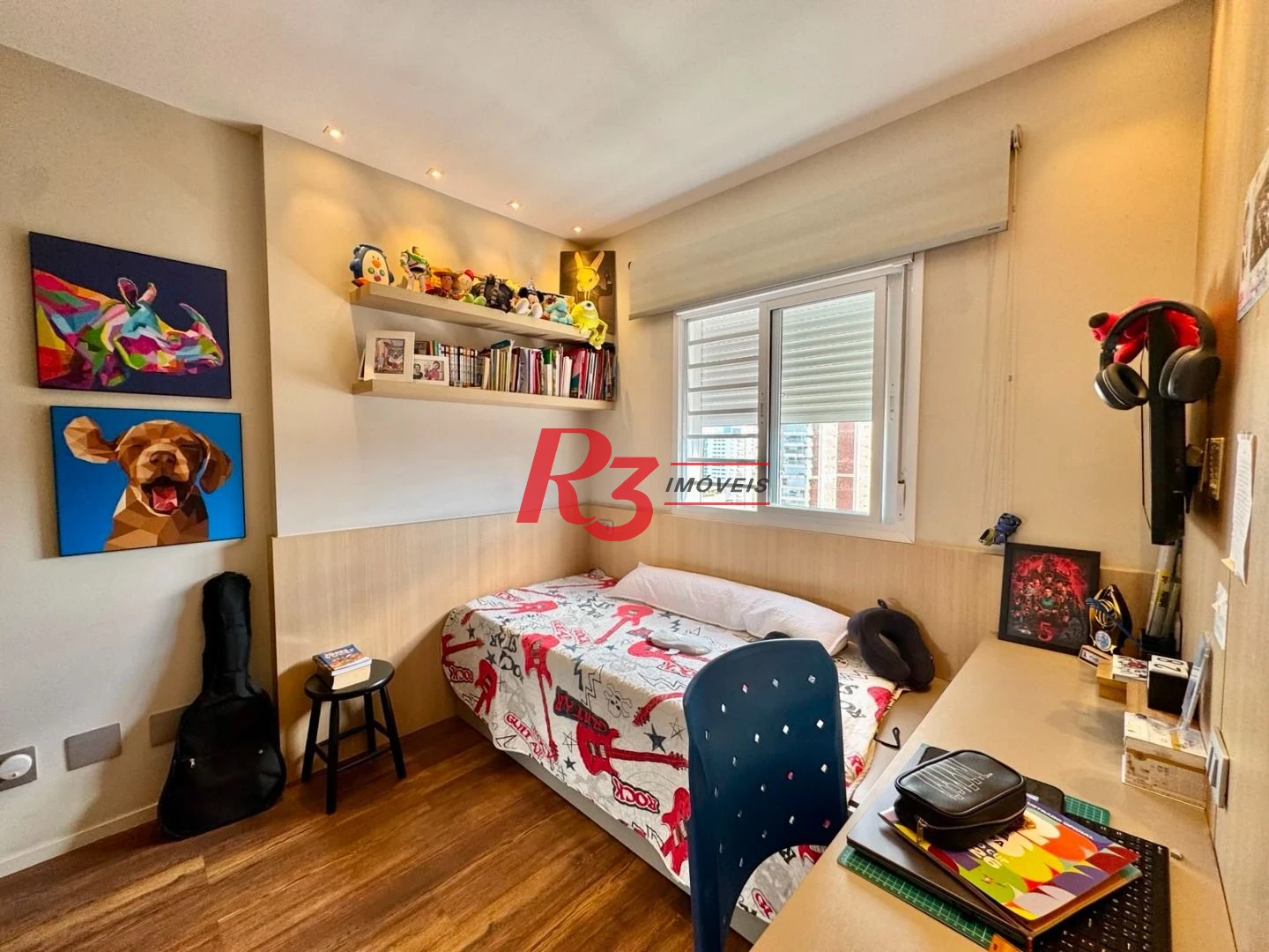 Apartamento com 3 dormitórios à venda, 127 m² por R$ 2.300.000,00 - Boqueirão - Santos/SP