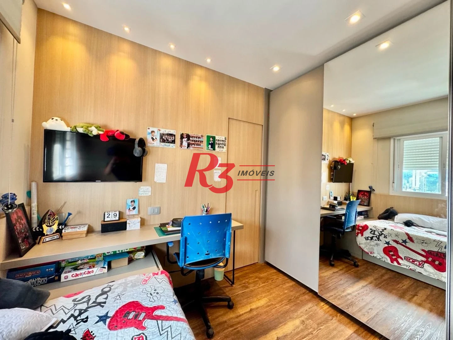 Apartamento com 3 dormitórios à venda, 127 m² por R$ 2.300.000,00 - Boqueirão - Santos/SP