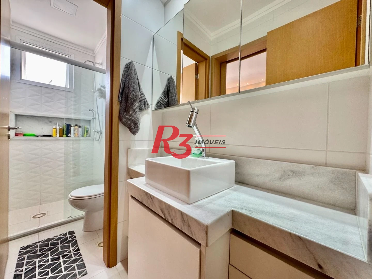 Apartamento com 3 dormitórios à venda, 127 m² por R$ 2.300.000,00 - Boqueirão - Santos/SP