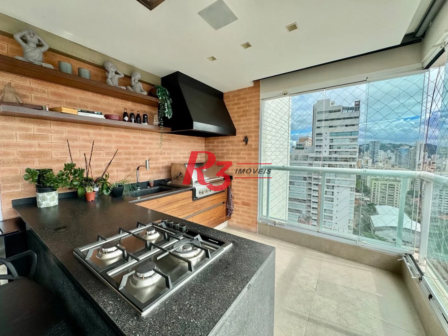 Apartamento com 3 dormitórios à venda, 127 m² por R$ 2.300.000,00 - Boqueirão - Santos/SP