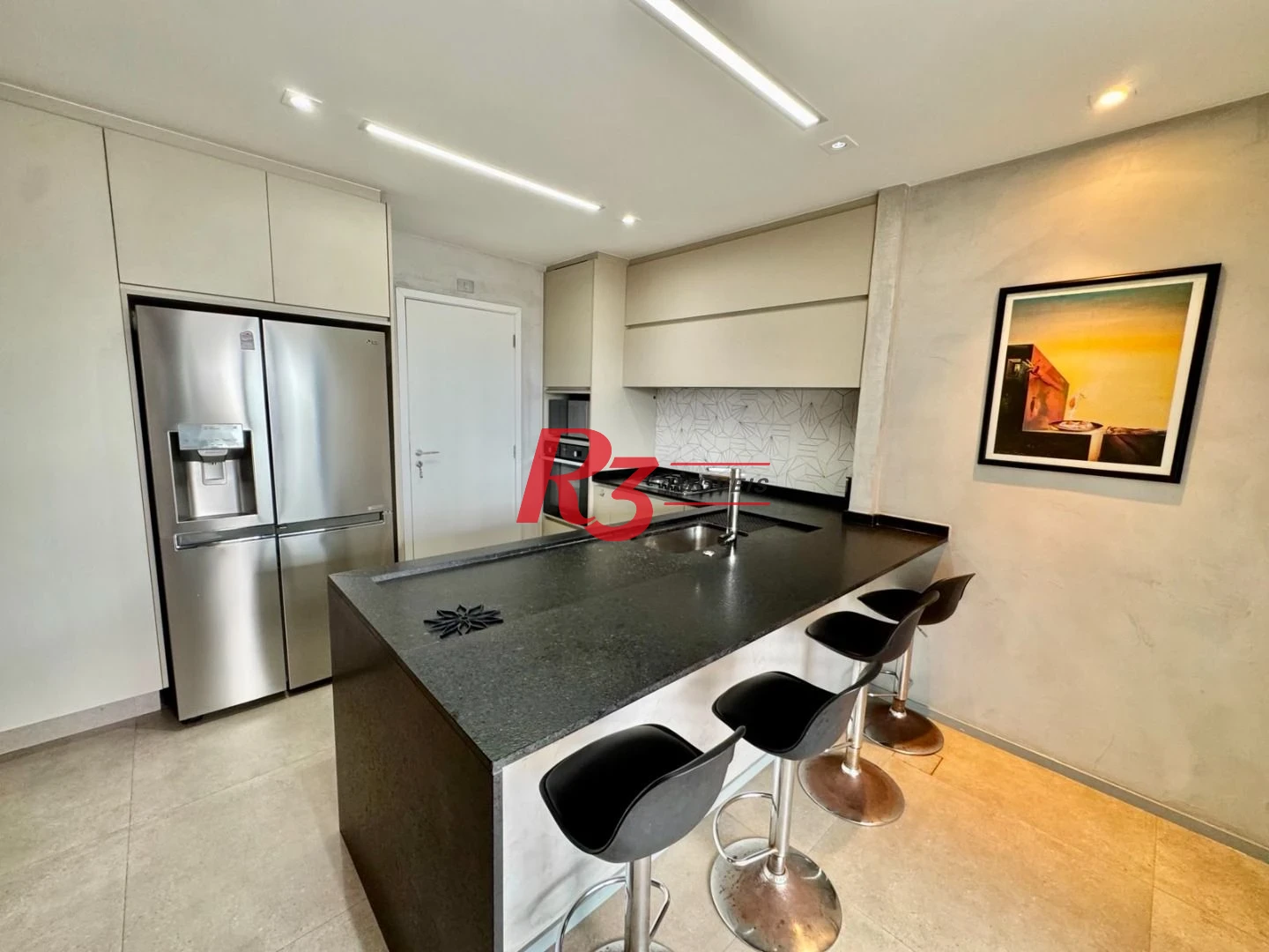 Apartamento com 3 dormitórios à venda, 127 m² por R$ 2.300.000,00 - Boqueirão - Santos/SP