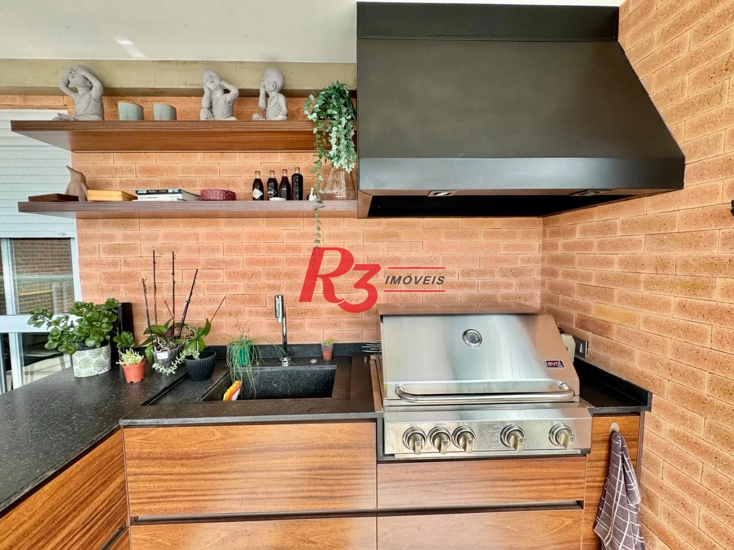Apartamento com 3 dormitórios à venda, 127 m² por R$ 2.300.000,00 - Boqueirão - Santos/SP