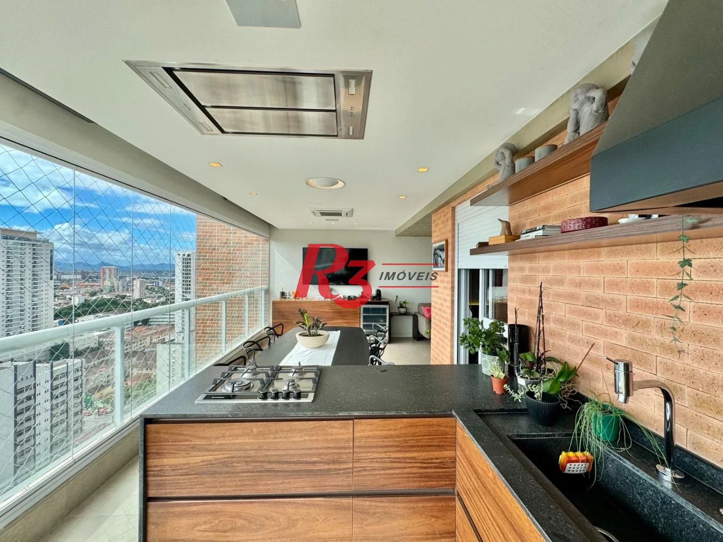 Apartamento com 3 dormitórios à venda, 127 m² por R$ 2.300.000,00 - Boqueirão - Santos/SP