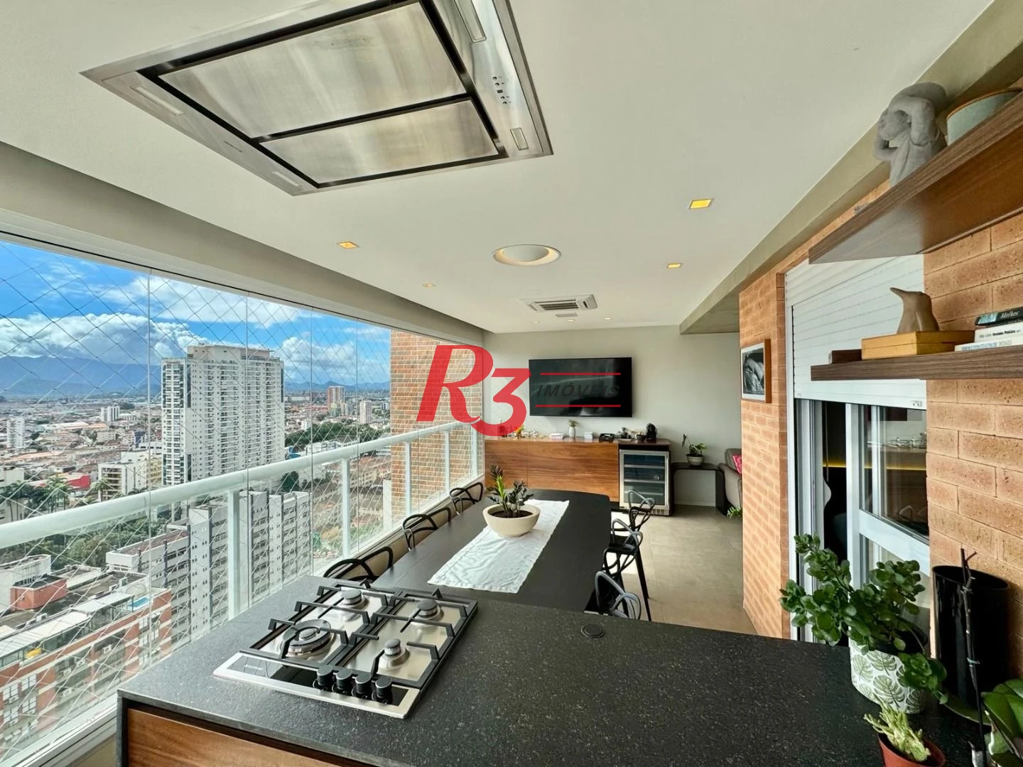Apartamento com 3 dormitórios à venda, 127 m² por R$ 2.300.000,00 - Boqueirão - Santos/SP