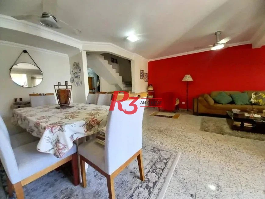 Casa com 4 dormitórios à venda, 260 m² por R$ 1.350.000,00 - Embaré - Santos/SP