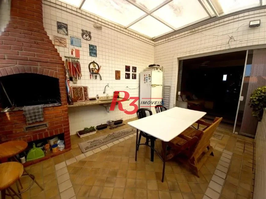 Casa com 4 dormitórios à venda, 260 m² por R$ 1.350.000,00 - Embaré - Santos/SP
