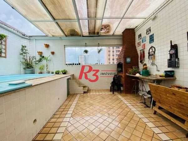 Casa com 4 dormitórios à venda, 260 m² por R$ 1.350.000,00 - Embaré - Santos/SP