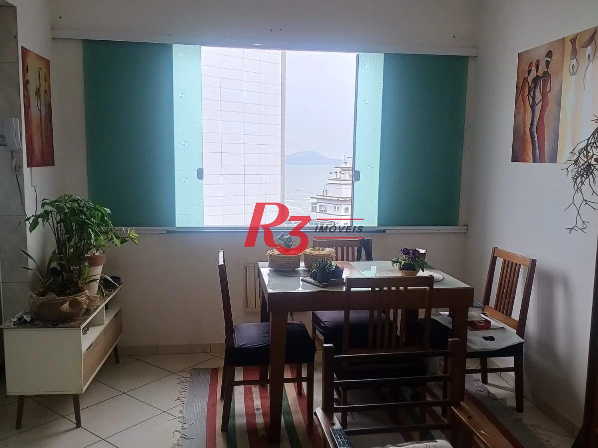Apartamento com 1 dormitório à venda, 42 m² por R$ 380.000,00 - José Menino - Santos/SP