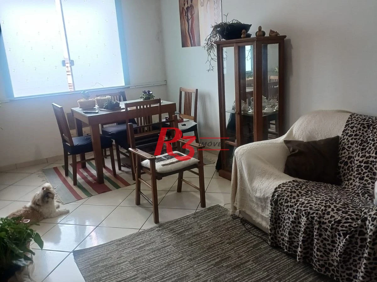 Apartamento com 1 dormitório à venda, 42 m² por R$ 380.000,00 - José Menino - Santos/SP