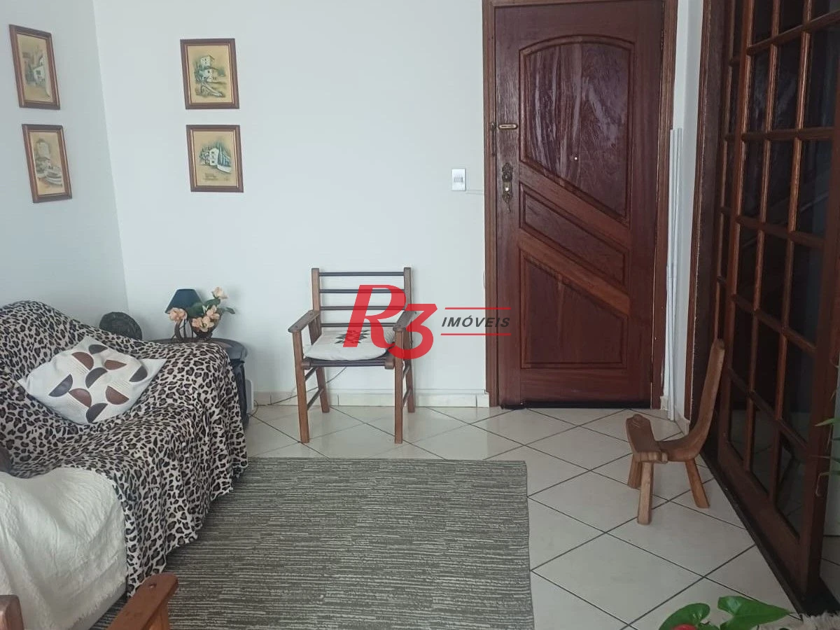 Apartamento com 1 dormitório à venda, 42 m² por R$ 380.000,00 - José Menino - Santos/SP