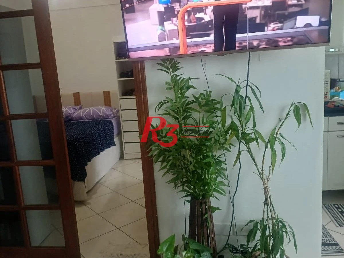 Apartamento com 1 dormitório à venda, 42 m² por R$ 380.000,00 - José Menino - Santos/SP
