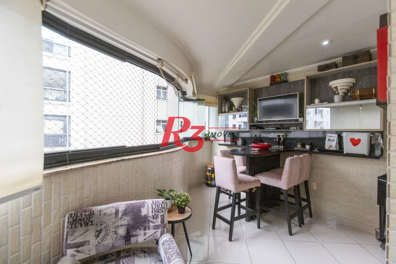 Apartamento com 4 dormitórios à venda, 274 m² por R$ 2.200.000,00 - Boqueirão - Santos/SP