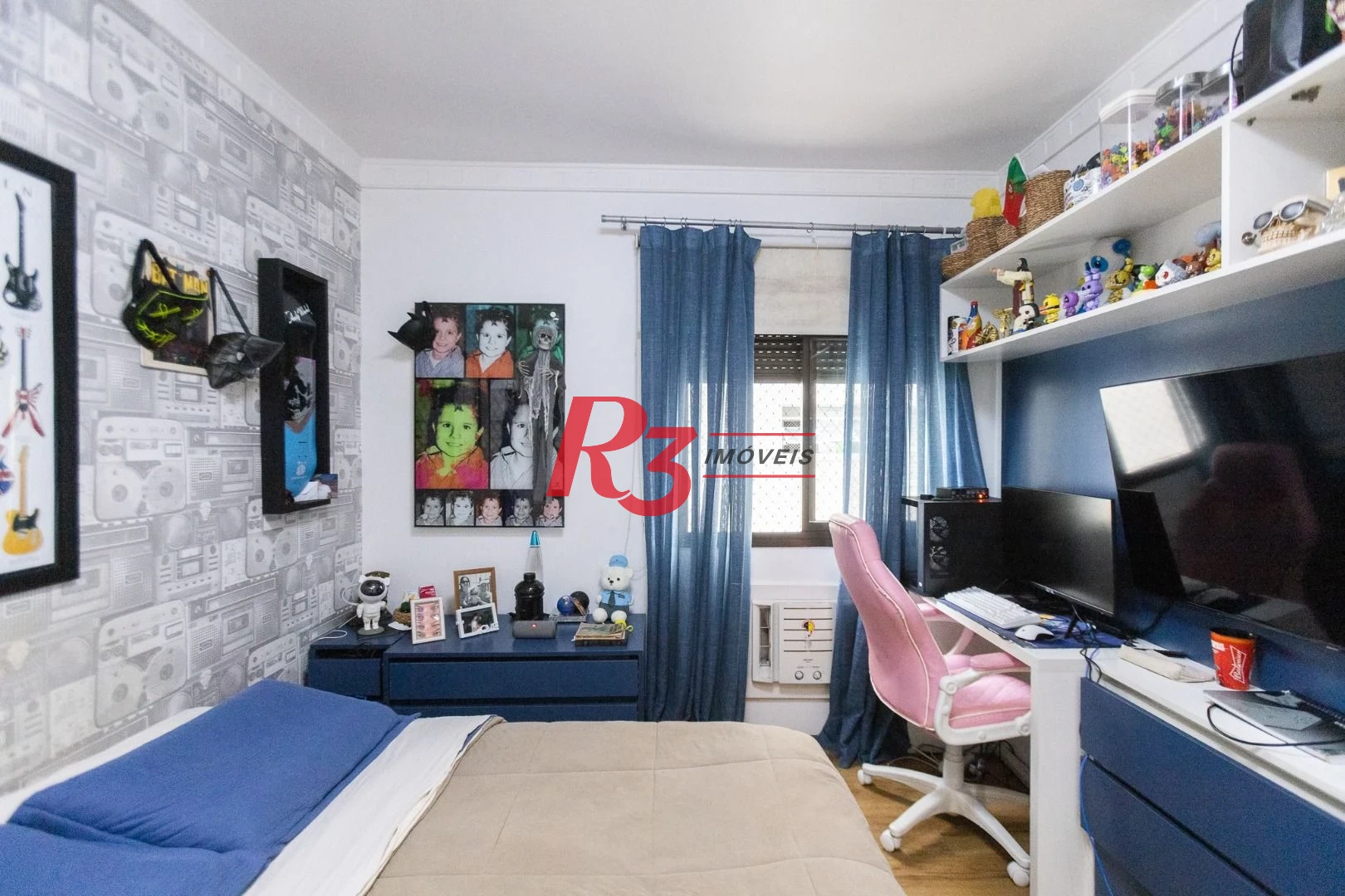 Apartamento com 4 dormitórios à venda, 274 m² por R$ 2.200.000,00 - Boqueirão - Santos/SP