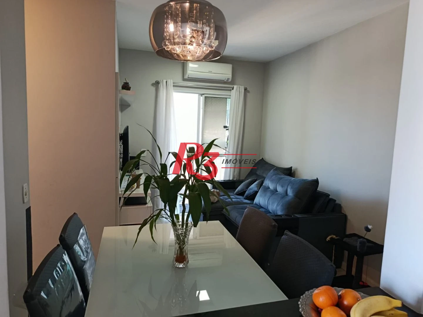 Apartamento com 2 dormitórios à venda, 53 m² por R$ 360.000,00 - Areia Branca - Santos/SP