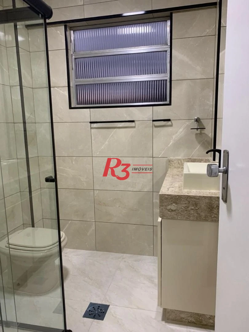 Apartamento com 2 dormitórios para alugar, 90 m² por R$ 3.600,00/mês - Embaré - Santos/SP