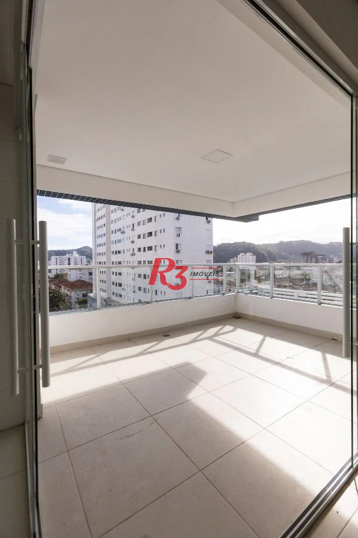 Apartamento com 2 dormitórios para alugar, 72 m² por R$ 5.628,98/mês - Campo Grande - Santos/SP