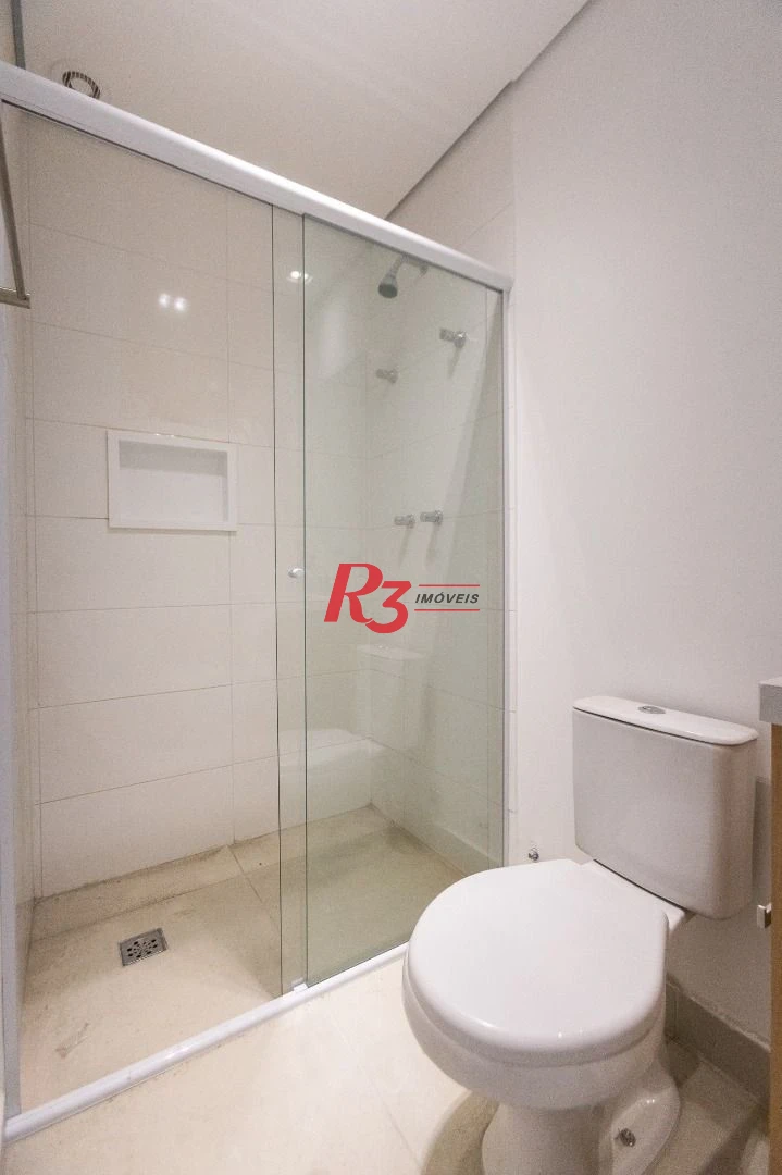Apartamento com 2 dormitórios para alugar, 72 m² por R$ 5.628,98/mês - Campo Grande - Santos/SP