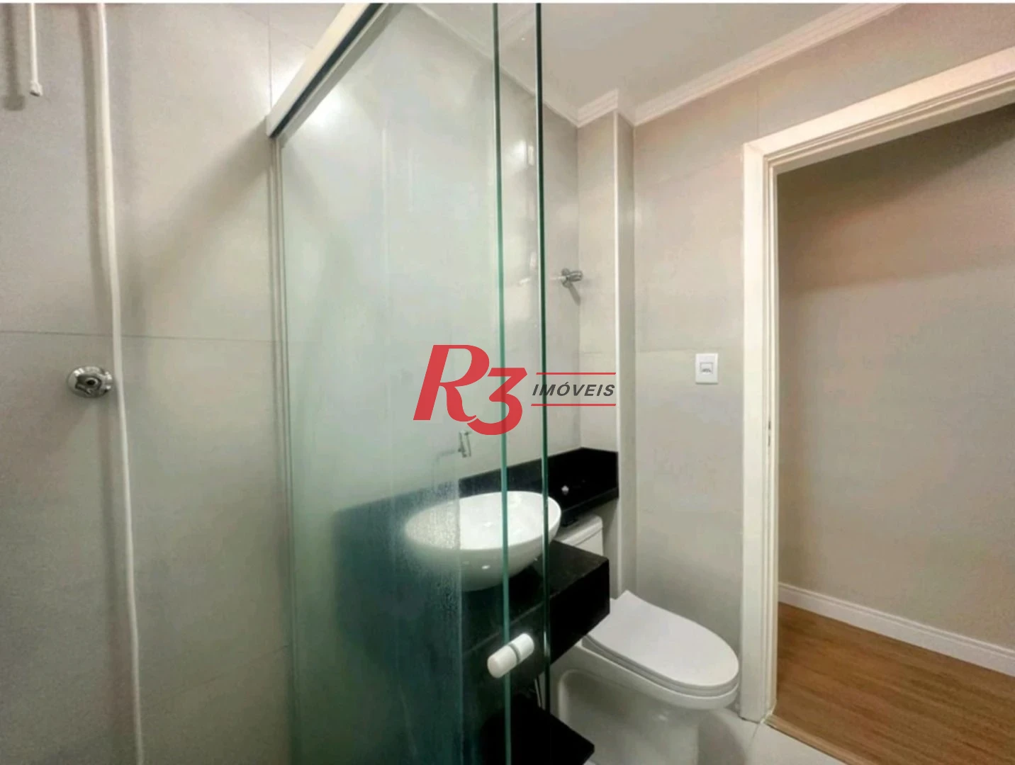 Apartamento com 1 dormitório à venda, 56 m² por R$ 466.000,00 - Boqueirão - Santos/SP