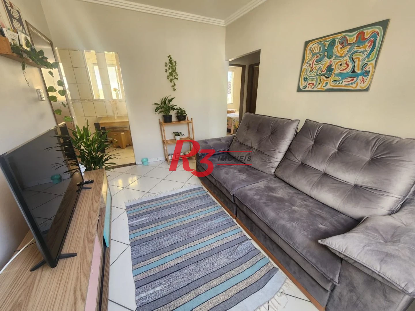 Apartamento com 2 dormitórios à venda, 74 m² por R$ 470.000,00 - Gonzaga - Santos/SP