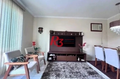 Casa com 2 dormitórios à venda, 100 m² por R$ 800.000,00 - Embaré - Santos/SP