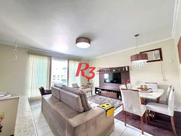 Casa com 2 dormitórios à venda, 100 m² por R$ 800.000,00 - Embaré - Santos/SP