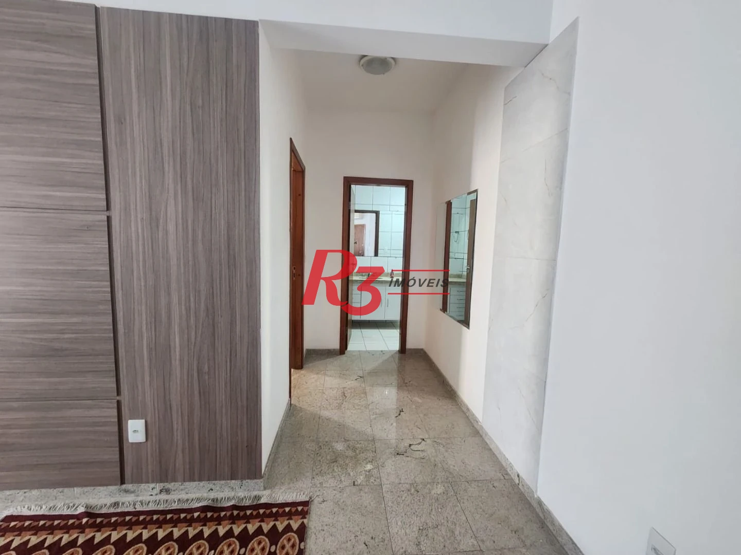 Apartamento com 1 dormitório para alugar, 54 m² por R$ 3.800,00/mês - Gonzaga - Santos/SP