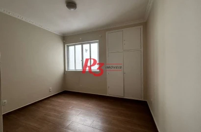 Apartamento com 1 dormitório à venda, 42 m² por R$ 385.000,00 - Boqueirão - Santos/SP