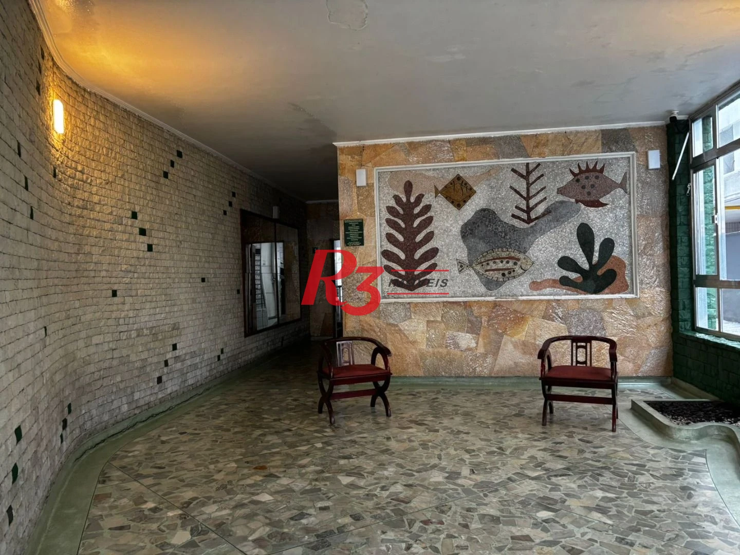 Apartamento com 1 dormitório à venda, 42 m² por R$ 385.000,00 - Boqueirão - Santos/SP