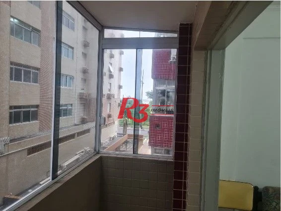 Apartamento com 1 dormitório à venda, 61 m² por R$ 400.000,00 - Gonzaga - Santos/SP