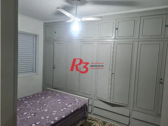 Apartamento com 1 dormitório à venda, 61 m² por R$ 400.000,00 - Gonzaga - Santos/SP