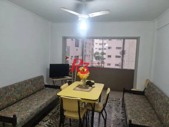 Apartamento com 1 dormitório à venda, 61 m² por R$ 400.000,00 - Gonzaga - Santos/SP