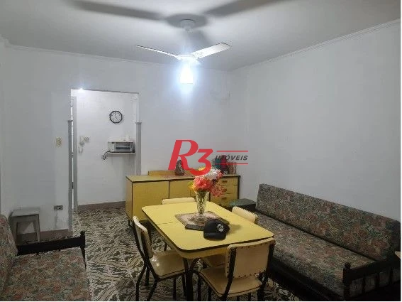 Apartamento com 1 dormitório à venda, 61 m² por R$ 400.000,00 - Gonzaga - Santos/SP