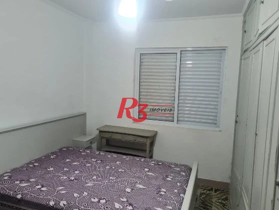 Apartamento com 1 dormitório à venda, 61 m² por R$ 400.000,00 - Gonzaga - Santos/SP