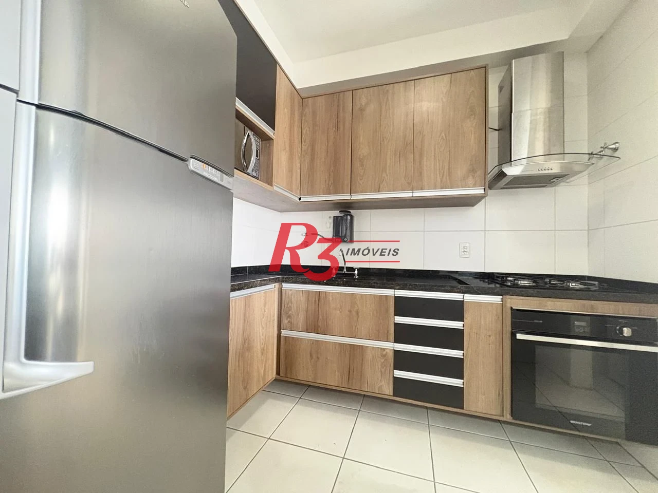 Apartamento com 2 dormitórios para alugar, 80 m² por R$ 6.500,02/mês - Boqueirão - Santos/SP